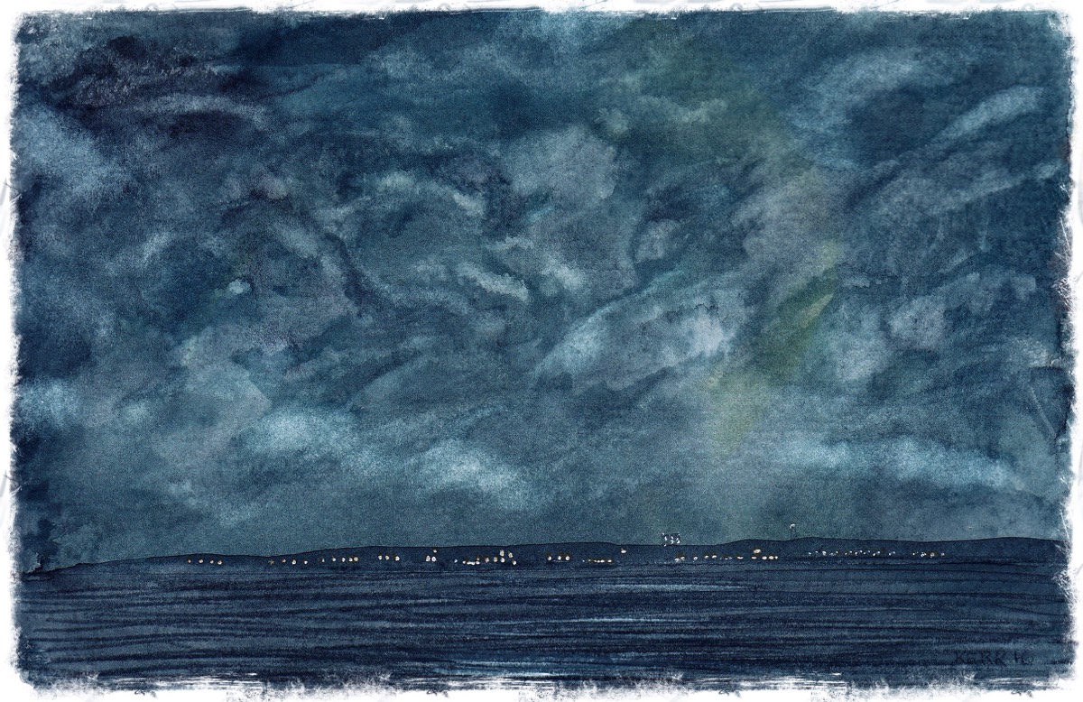 Storm  • Watercolor