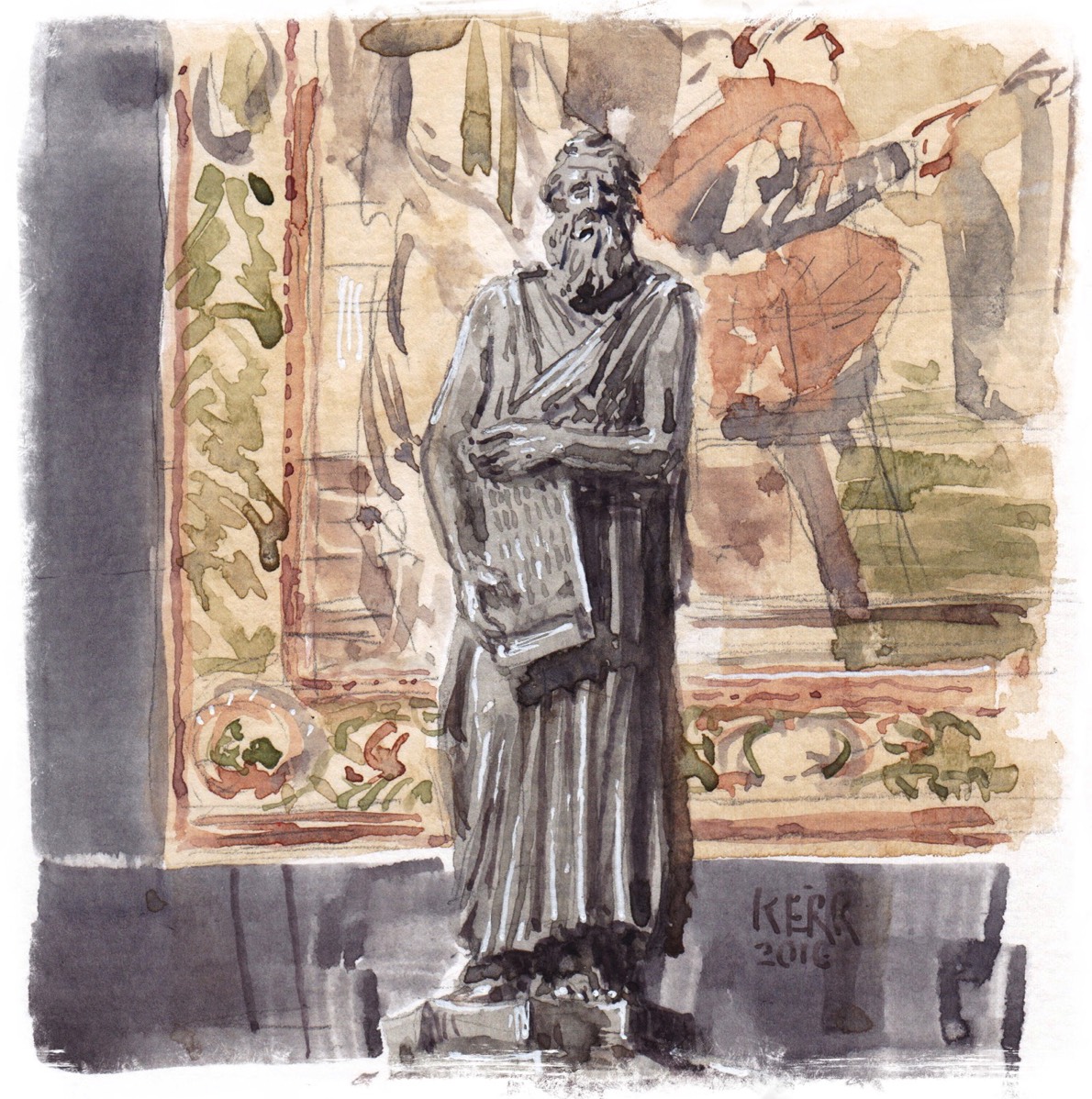 St. John the Divine • Watercolor
