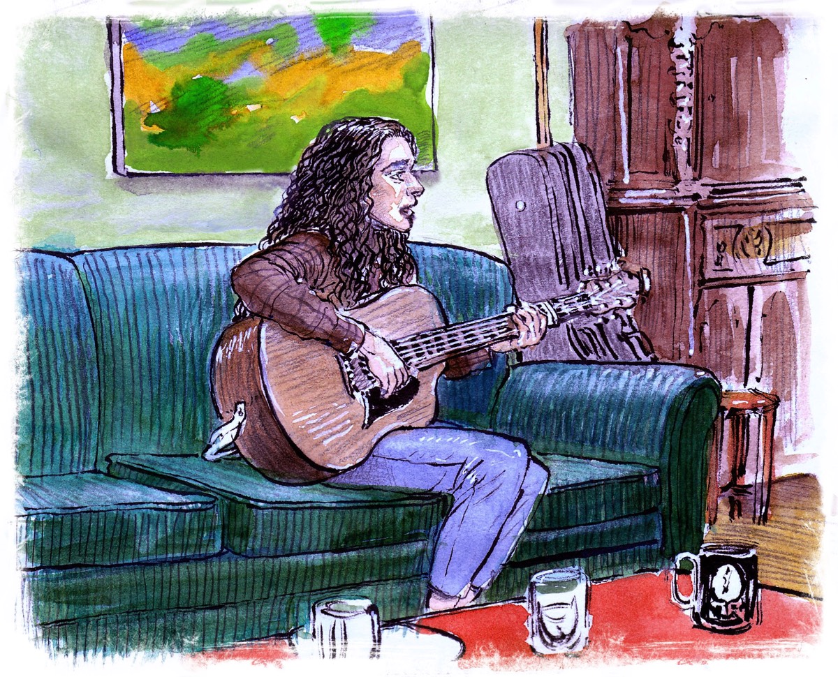The Guitarist • Sketchbook