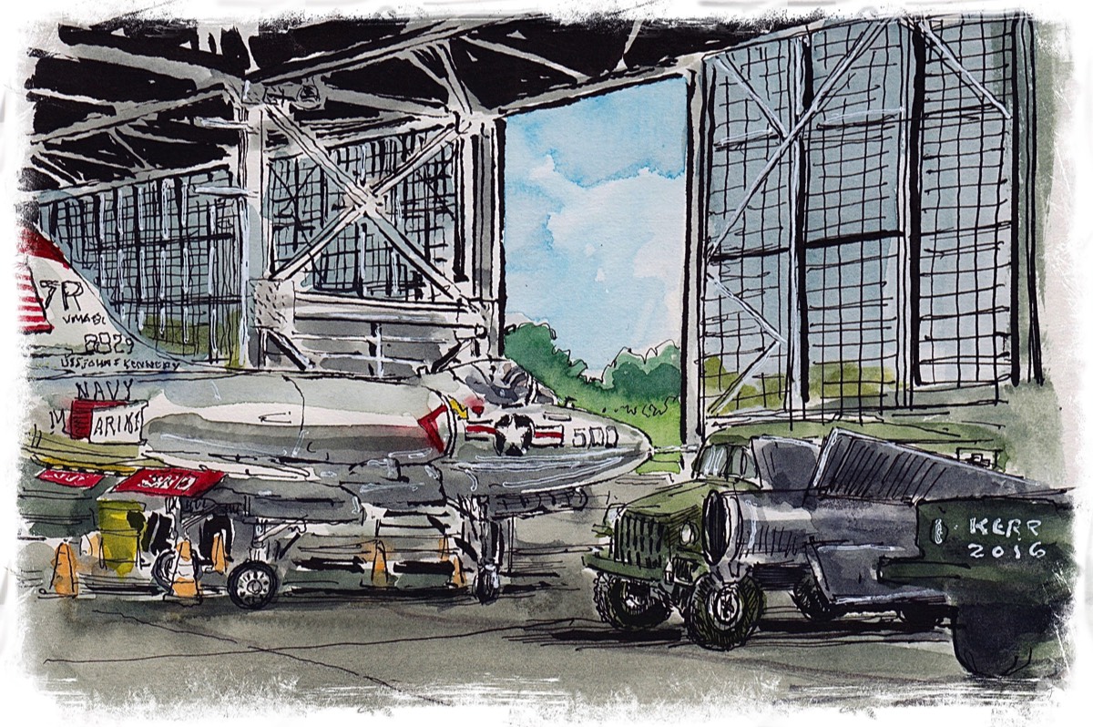 Hangar B • Sketchbook