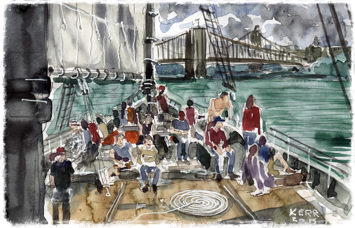 NY Harbor • Sketchbook